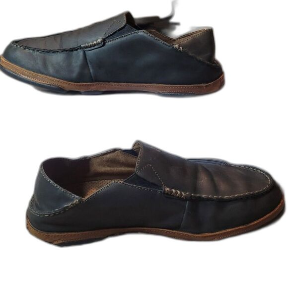 OluKai Moloa Leather Loafers - Picture 4 of 7